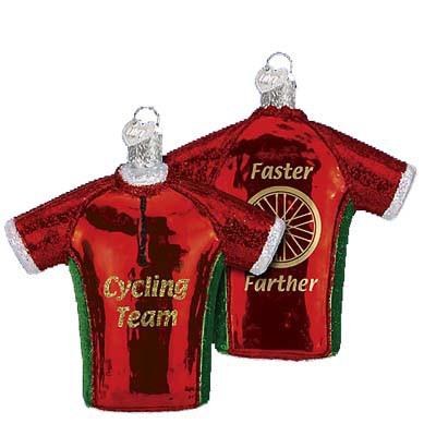 Bicycle Jersey 44061 Old World Christmas Ornament